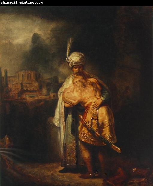 REMBRANDT Harmenszoon van Rijn Biblical Scene kjgh