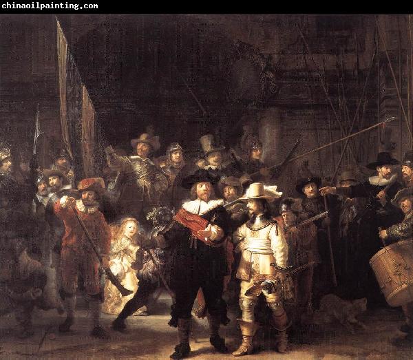 REMBRANDT Harmenszoon van Rijn The Nightwatch