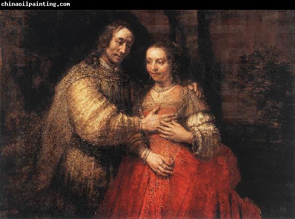 REMBRANDT Harmenszoon van Rijn The Jewish Bride t