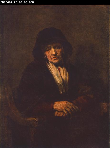 REMBRANDT Harmenszoon van Rijn Portrait of an old Woman