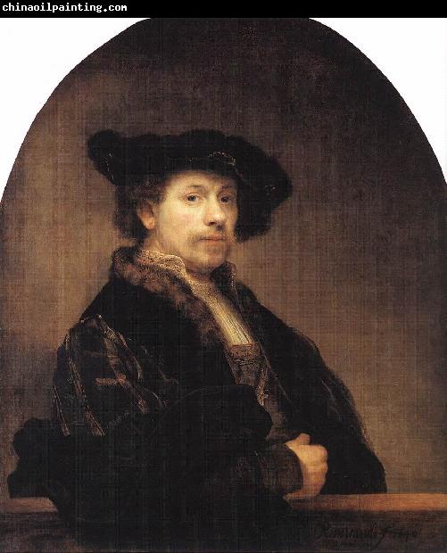 REMBRANDT Harmenszoon van Rijn Self-Portrait  stwt