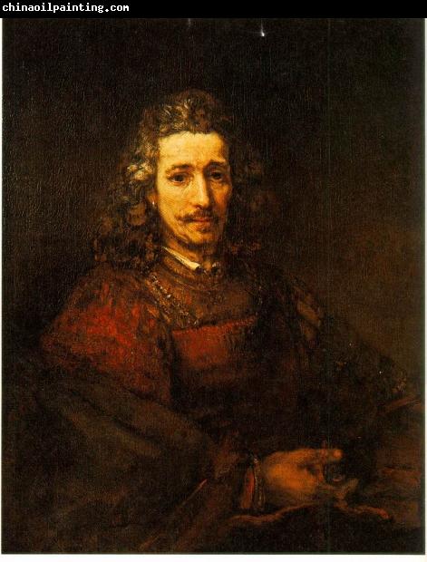 REMBRANDT Harmenszoon van Rijn Man with a Magnifying Glass du