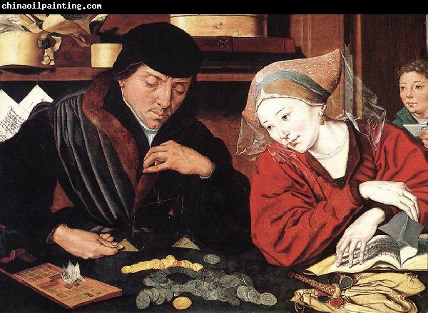 REYMERSWALE, Marinus van The Banker and His Wife rr