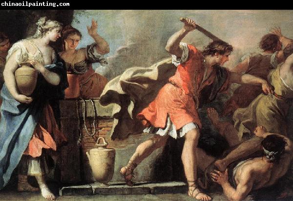 RICCI, Sebastiano Moses Defending the Daughters of Jethro