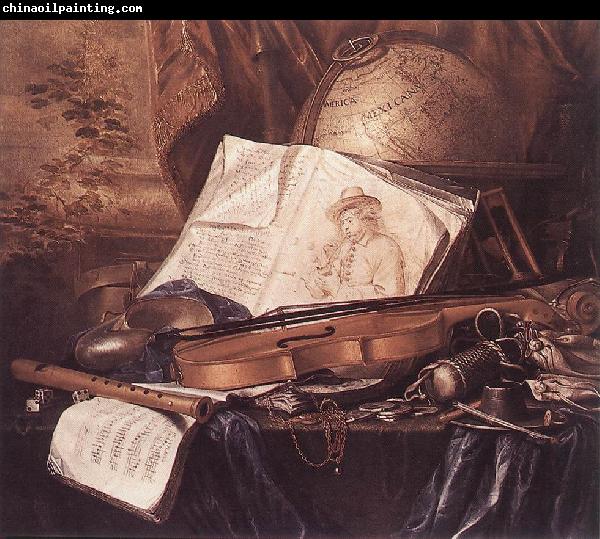 RING, Pieter de Still-Life of Musical Instruments