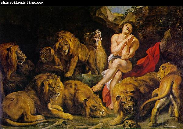 RUBENS, Pieter Pauwel Daniel in the Lion's Den af