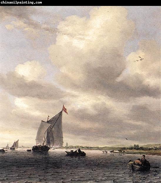 RUYSDAEL, Salomon van Seascape af