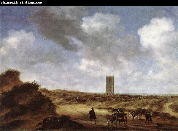 RUYSDAEL, Salomon van View of Egmond aan Zee f