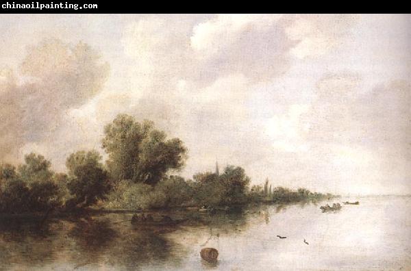 RUYSDAEL, Salomon van River Scene