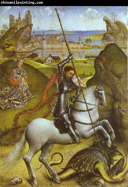 Rogier van der Weyden St. George and Dragon