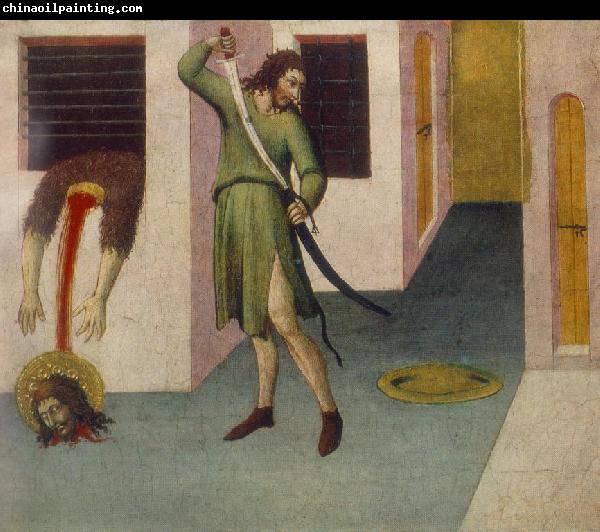 SANO di Pietro Beheading of St John the Baptist agf