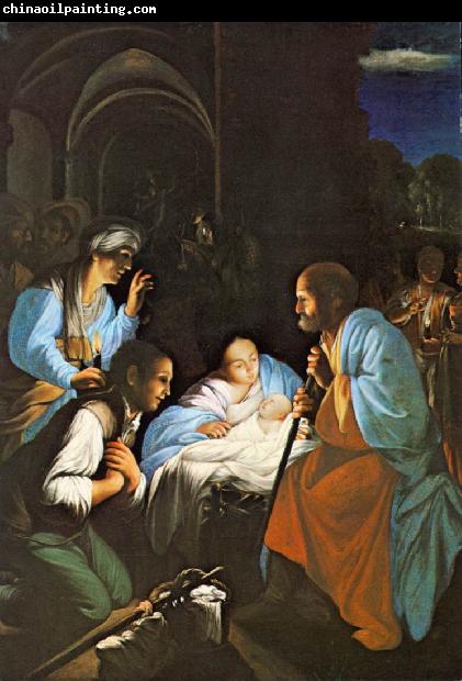 SARACENI, Carlo The Birth of Christ  f