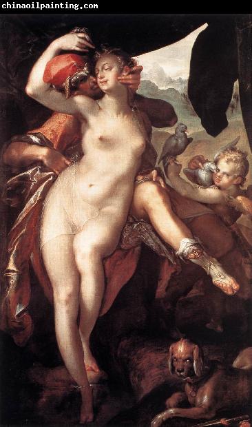 SPRANGER, Bartholomaeus Venus and Adonis f