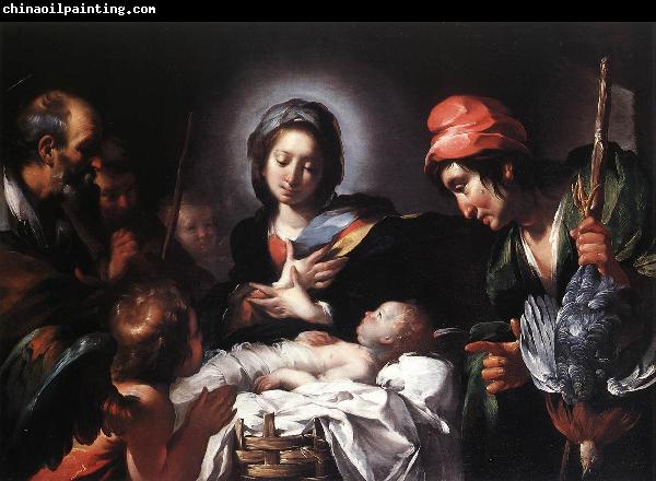 STROZZI, Bernardo Adoration of the Shepherds ar