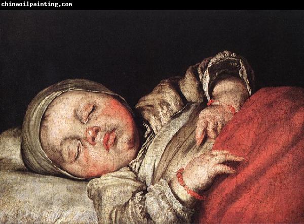 STROZZI, Bernardo Sleeping Child e