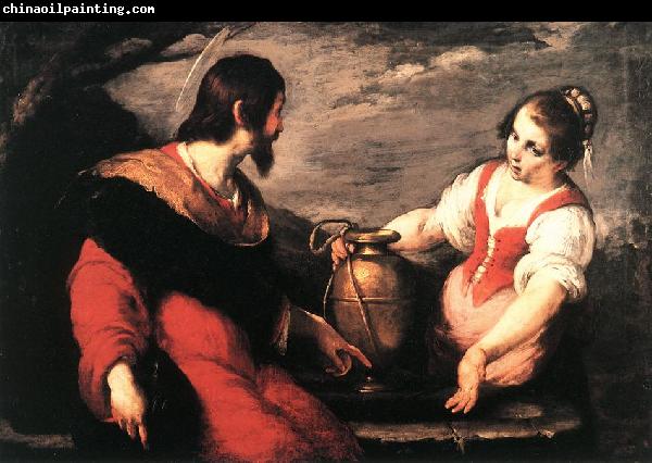 STROZZI, Bernardo Christ and the Samaritan Woman xdg