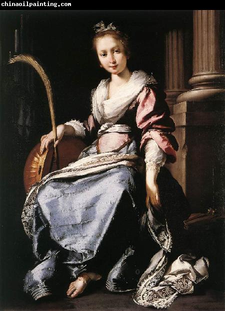 STROZZI, Bernardo St Cecilia dt