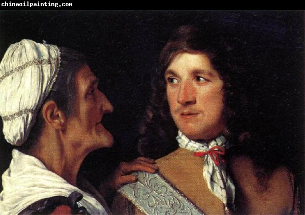 SWEERTS, Michiel Young Man and the Procuress r