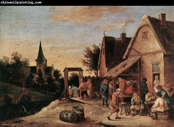 TENIERS, David the Elder Village Feast  sdt