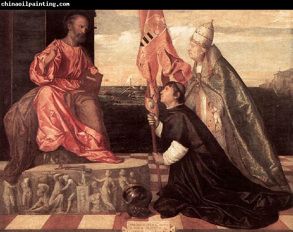 TIZIANO Vecellio Pope Alexander IV Presenting Jacopo Pesaro to St Peter nwt