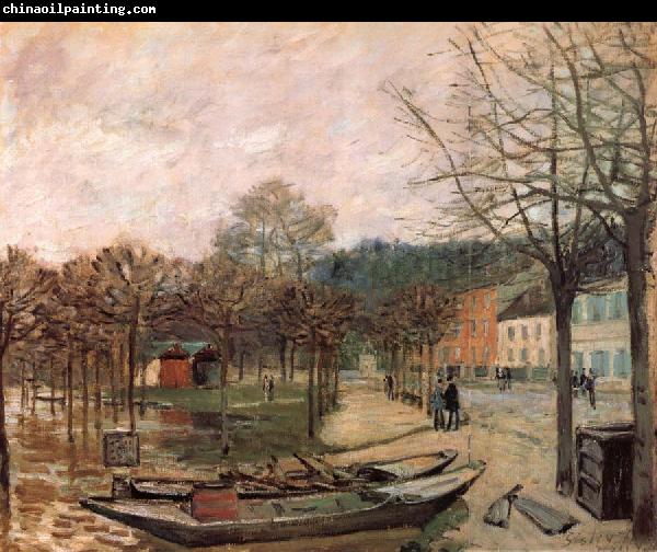 Alfred Sisley Flood at Port-Marly