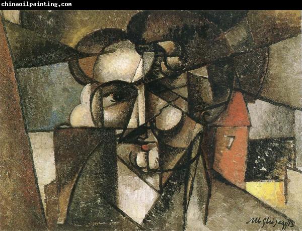 Juan Gris The head of man