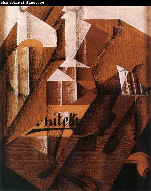 Juan Gris The still life having bottle