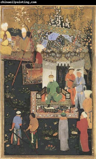 Bihzad Timur enthroned