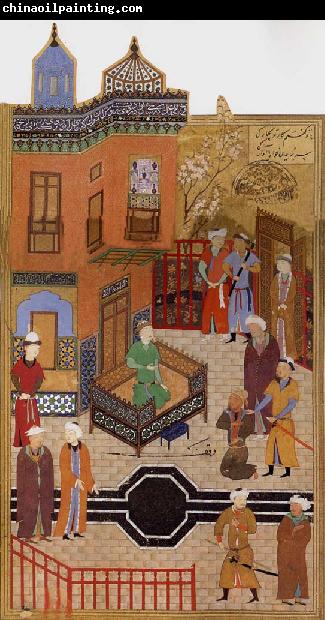 Bihzad A dervish awed by a prince s tajalli