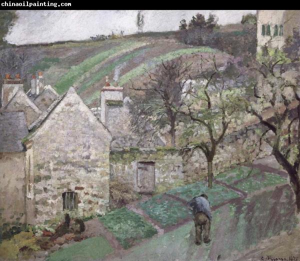 Camille Pissarro Hill at L-Hermitage,Pontoise Coteau de L-Hermitage,Pontoise