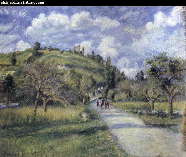 Camille Pissarro The highway