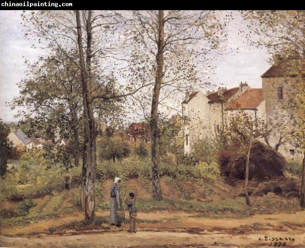 Camille Pissarro Landscape in the vicinity of Louveciennes