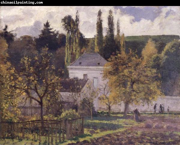 Camille Pissarro Villa at L-Hermitage,Pontoise Maison bourgeoise a L-Hermitage,Pontoise