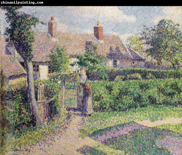 Camille Pissarro Peasants-house,Eragny