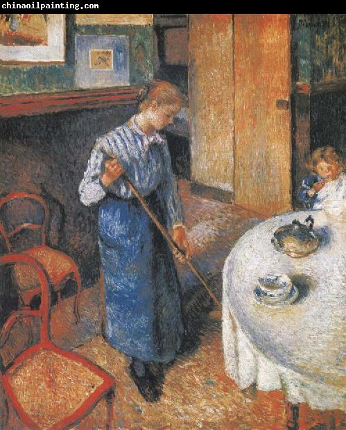 Camille Pissarro The Little country maid