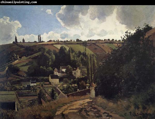 Camille Pissarro La Cote du Fallais,Pontoise