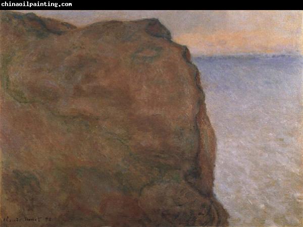 Claude Monet The Cliff Le Petit Ailly,Varengeville