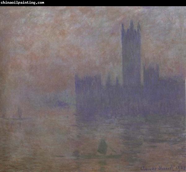 Claude Monet Houses of Parliament,Fog Effect