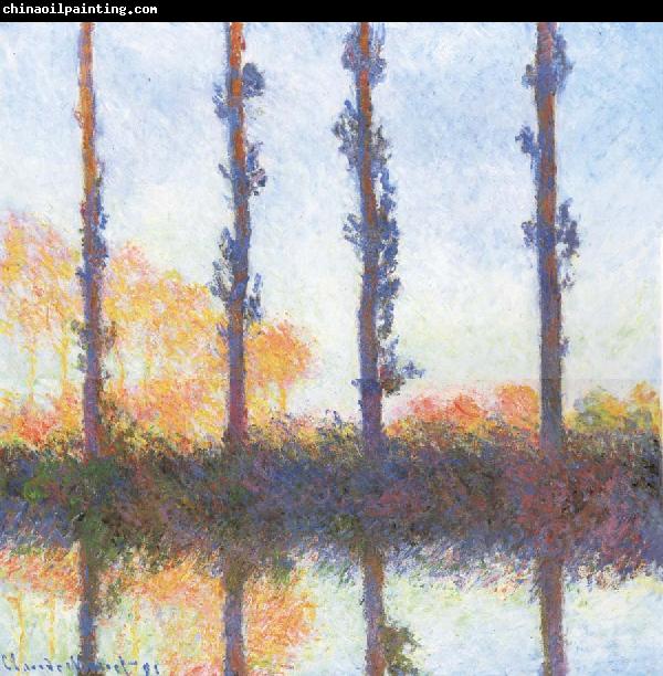 Claude Monet Les Peupliers