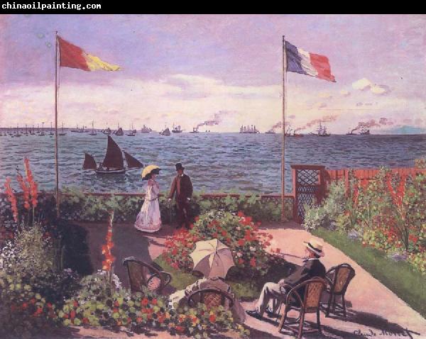 Claude Monet Terrace at Sainte-Adresse