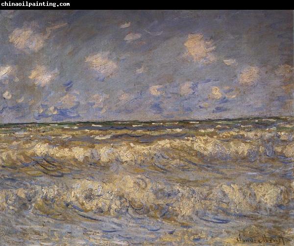 Claude Monet Rough Sea