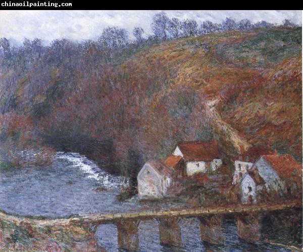 Claude Monet The Grande Creuse by the Bridge at Vervy