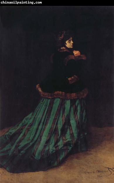 Claude Monet Camille or The Woman with a Green Dress