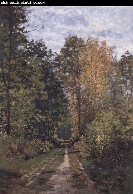 Claude Monet Path in the Forest