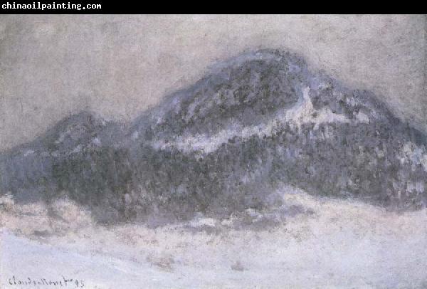 Claude Monet Mount Kolsaas in Misty Weather