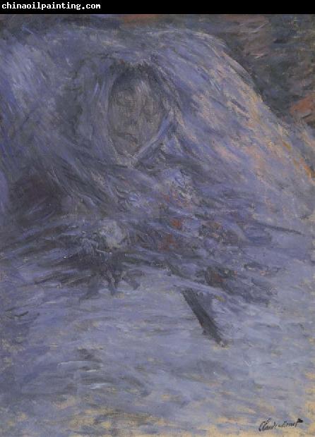 Claude Monet Camile Monet on her Deathbed