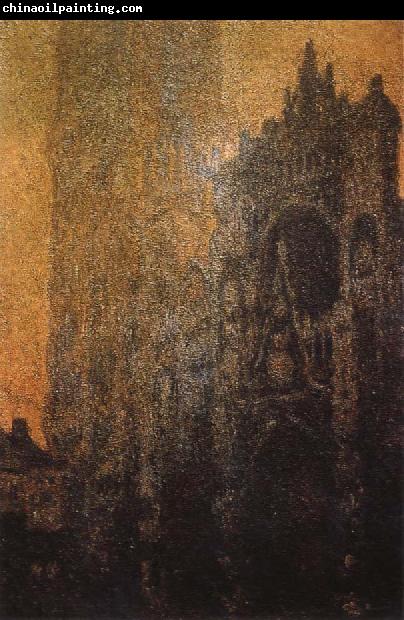 Claude Monet The Portal and the Tour d Albane at Dawn