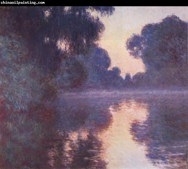 Claude Monet Arm of the Seine near Giverny at Sunrise