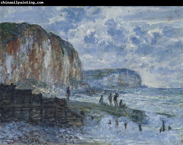 Claude Monet The Cliffs of Les Petites-Dalles