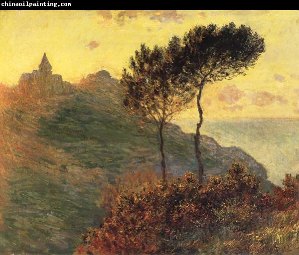 Claude Monet The Church at Varengeville,Grey Weather